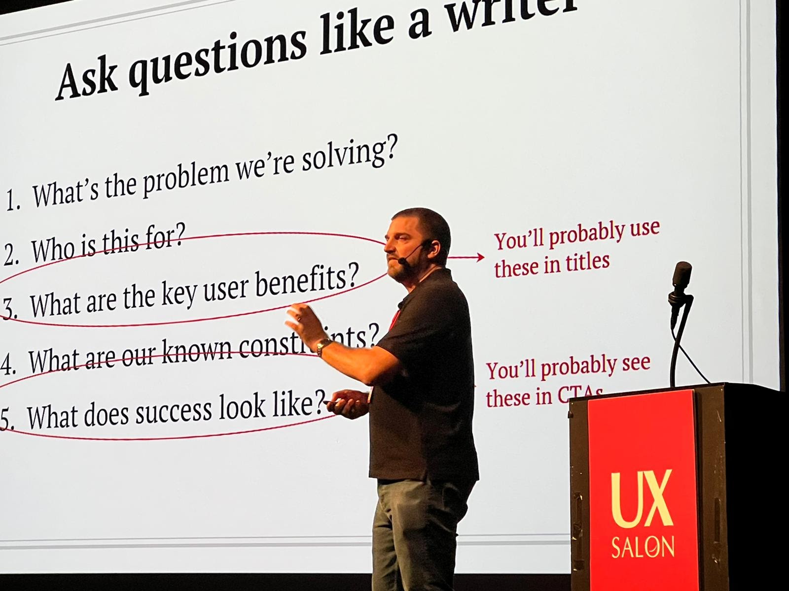 No writer? No problem! — UX Salon 2022